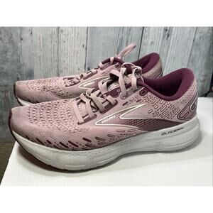 Brooks Glycerin 20 Womens Size 9 Medium B Pink Grey Sneakers 1203691B577
